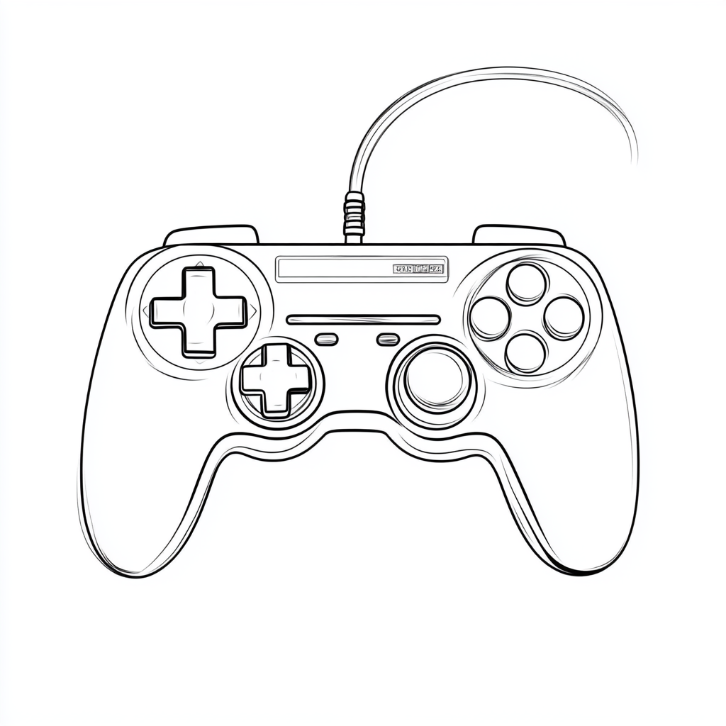 Retro Console Commander Tattoo Token